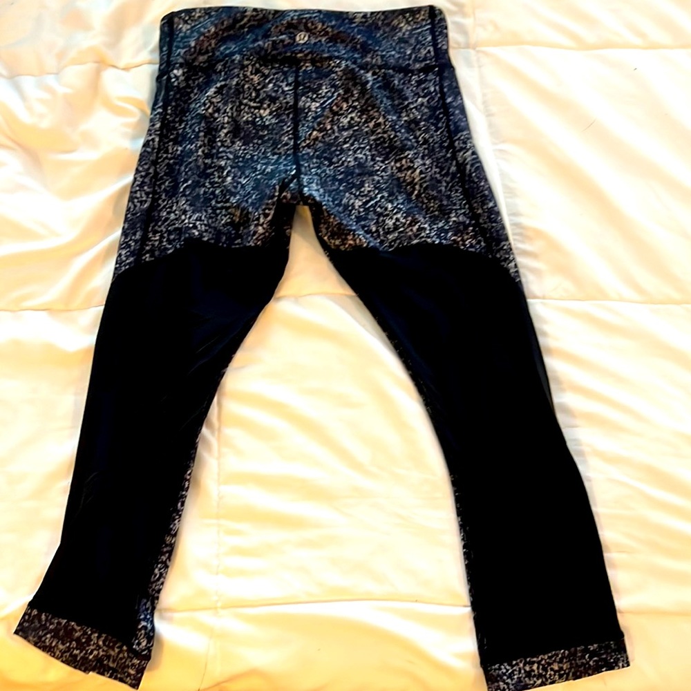 Lulu lemon workout leggings, mid rise